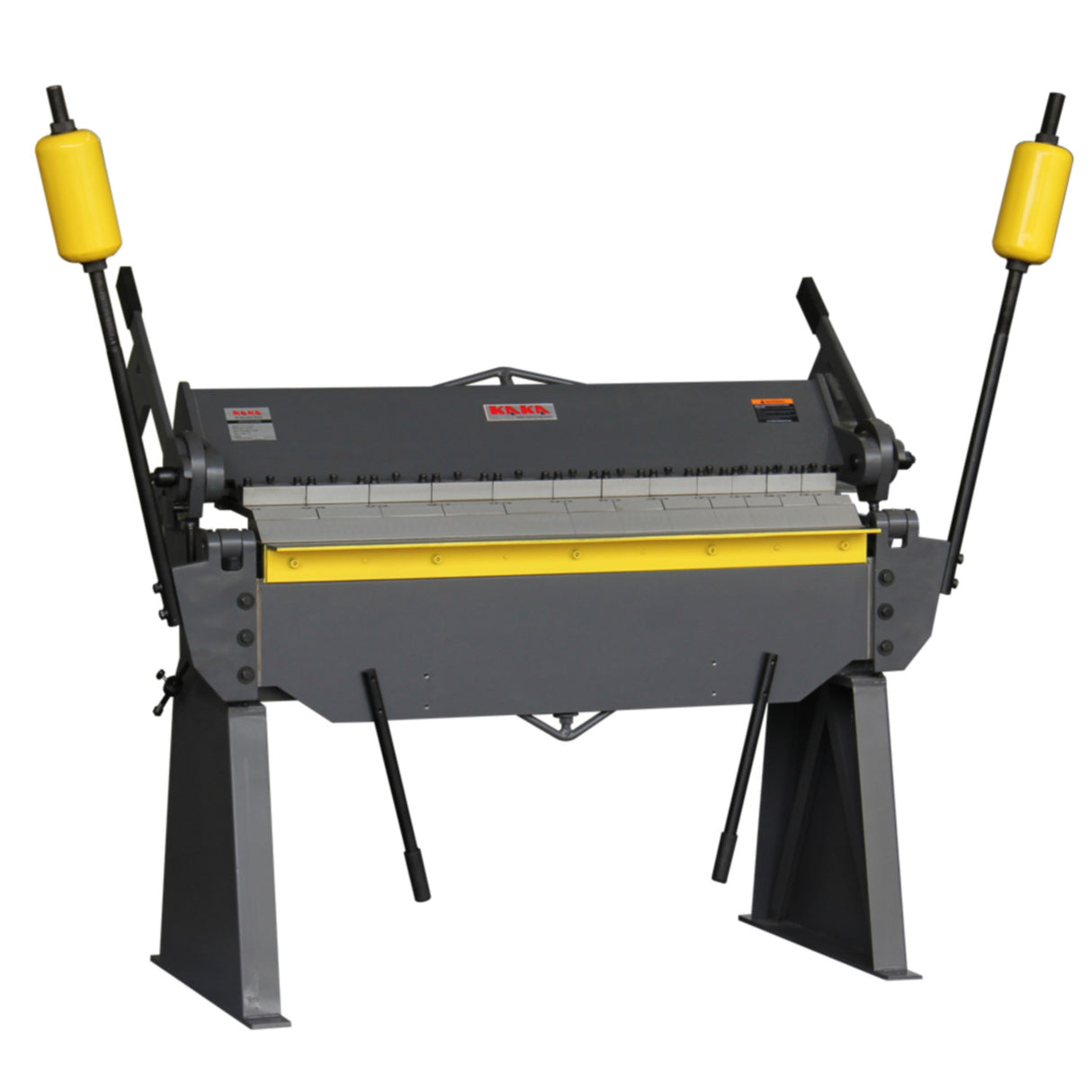 KANG Industrial W-4812 1220mm Heavy-Duty Manual Panbrake, 2.5mm Mild Steel Bending width, High Versatility and Durability Sheet Metal Box Pan Brake