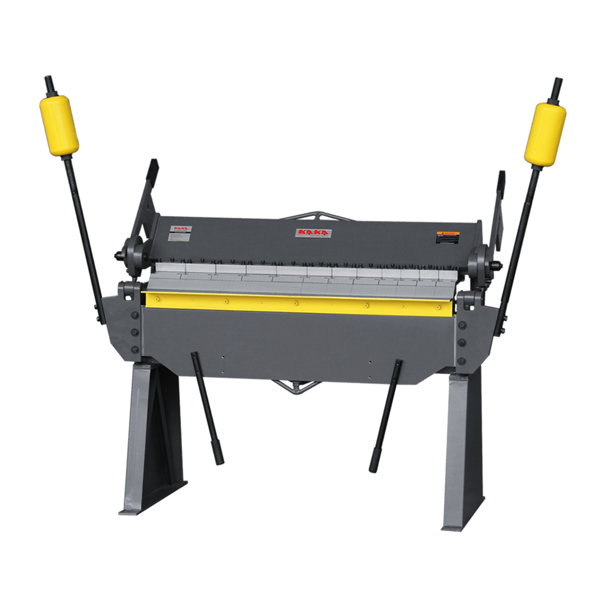 KANG Industrial W-4812 1220mm Heavy-Duty Manual Panbrake, 2.5mm Mild Steel Bending width, High Versatility and Durability Sheet Metal Box Pan Brake