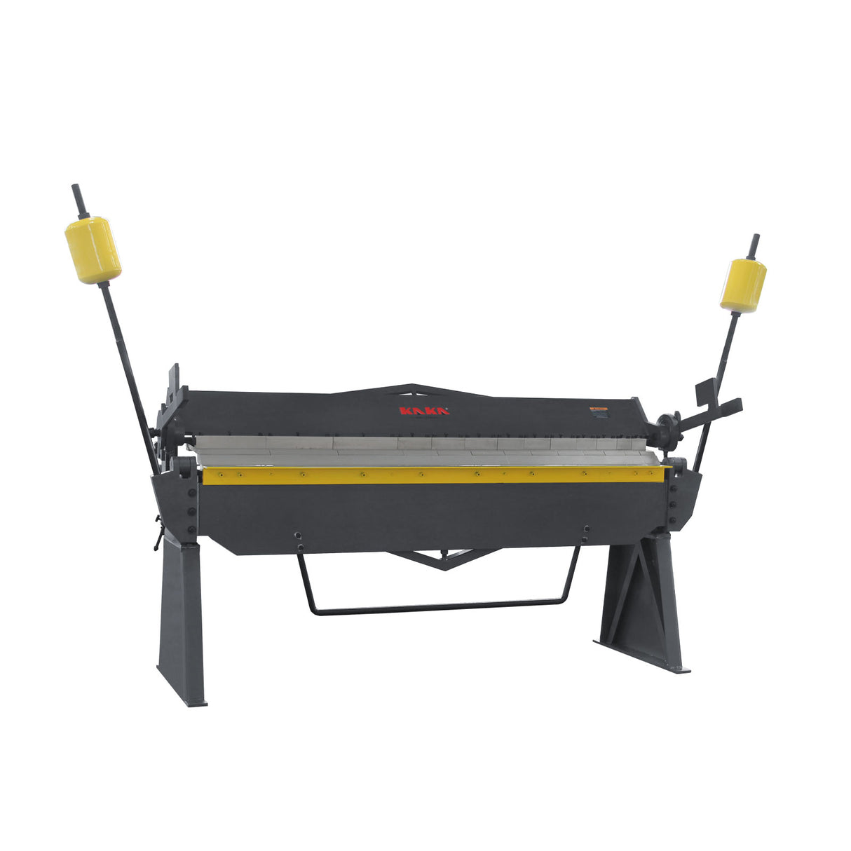 Manual Pan Brakes W-8012A, Heavy-Duty Manual Panbrake Folder, 2.5x2040mm Mild Steel Sheet Metal Bender