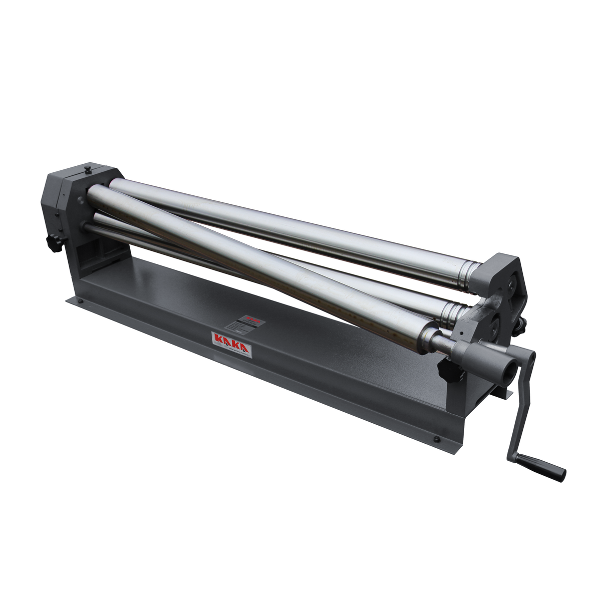 KANG Industrial W01-4022 Manual Sheet Curving Rolls, 1000mm Width Plate Roll Bending Machine