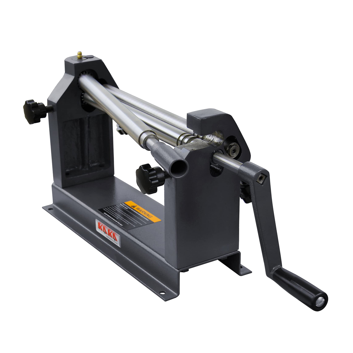 KANG Industrial W01-1222 305x0.8mm Width Manual Plate Curving Rolls, Plate Curve Roller for Workshop