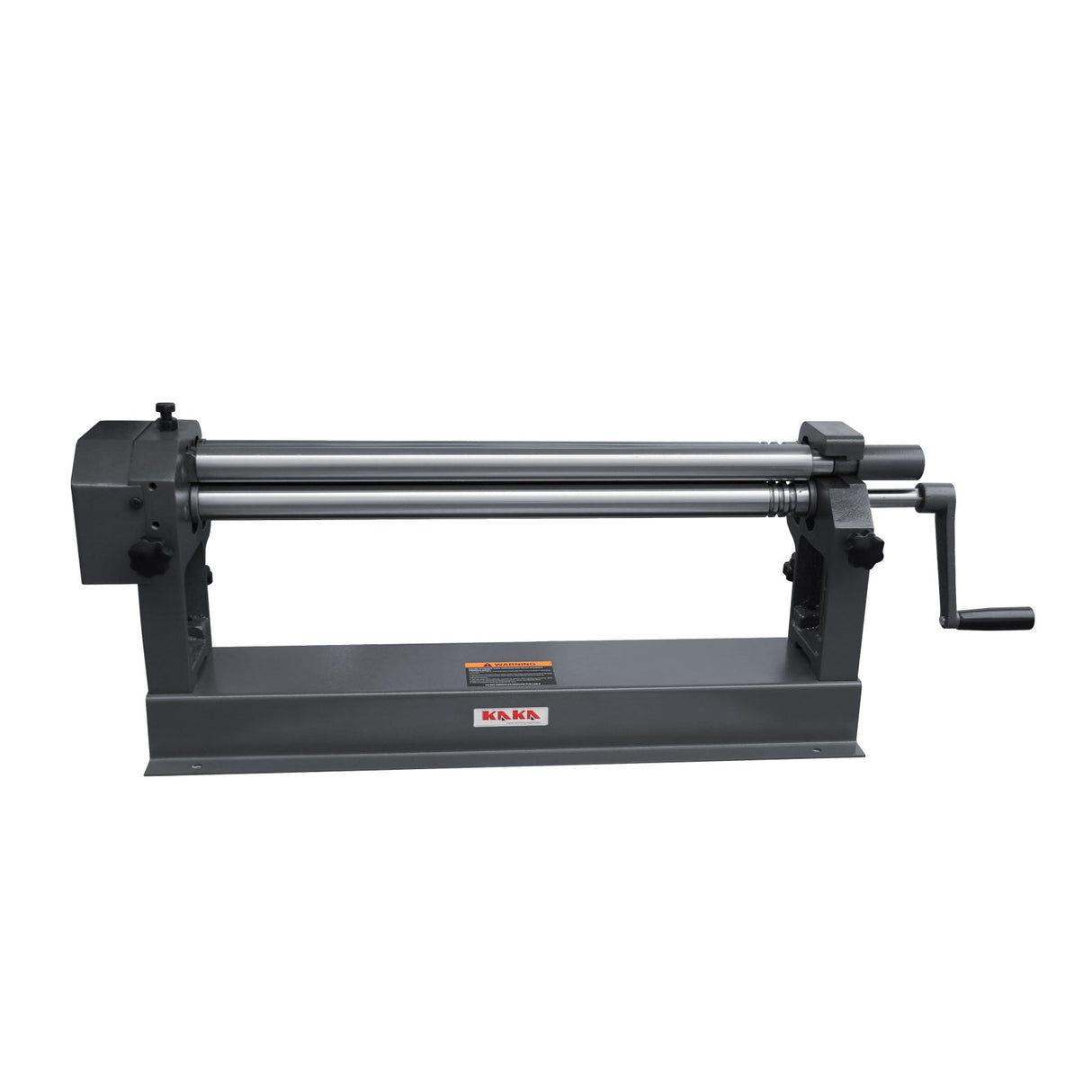 Manual Sheet Curving Rolls W01-2422, Sheet Metal Roller Machine With Two Removable Rollers, 610x0.8mm Capacity
