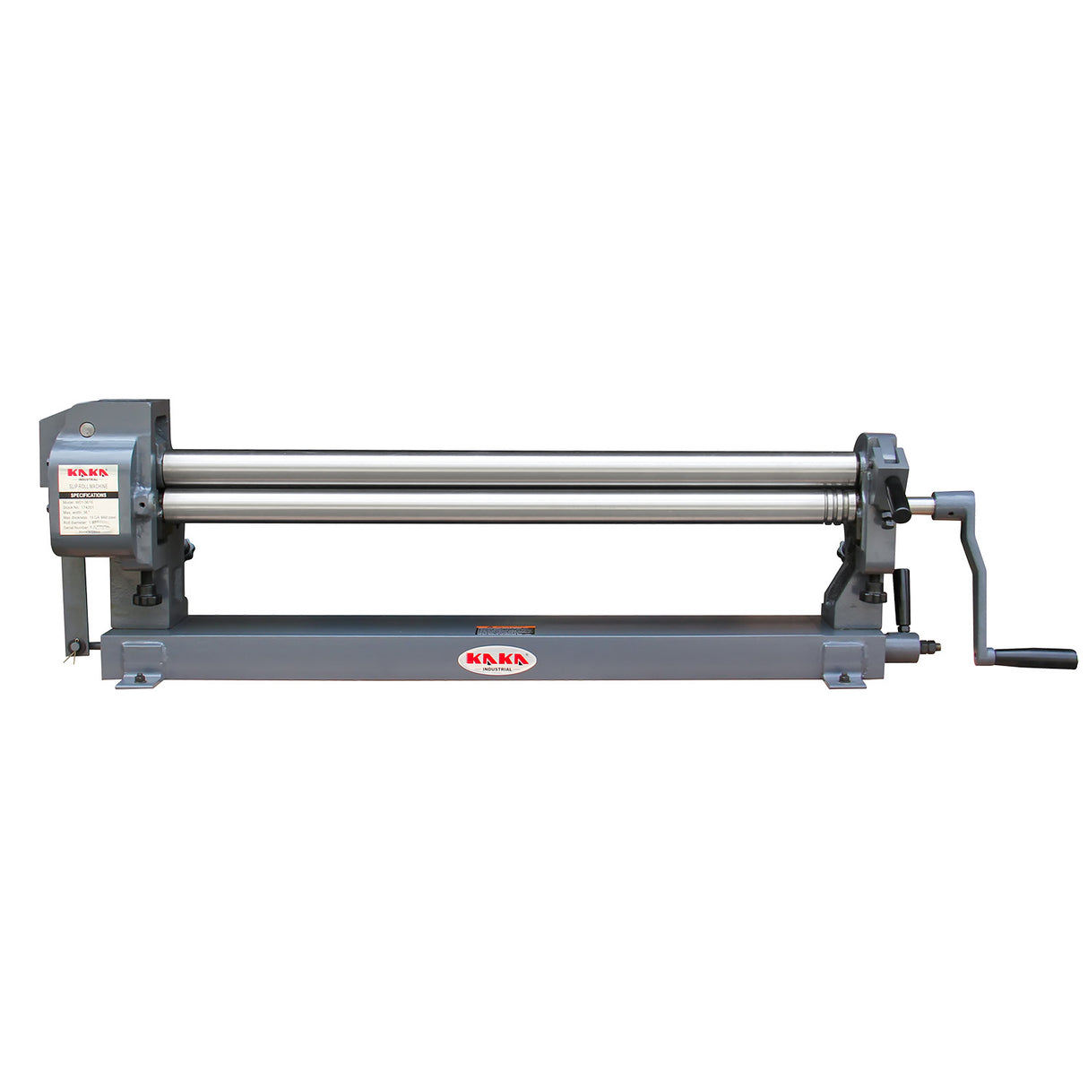 Kang Industrial W01-3616 Manual Sheet Curving Rolls, 1.5x915mm Mild Steel Sheet Metal Rolling for Workshop