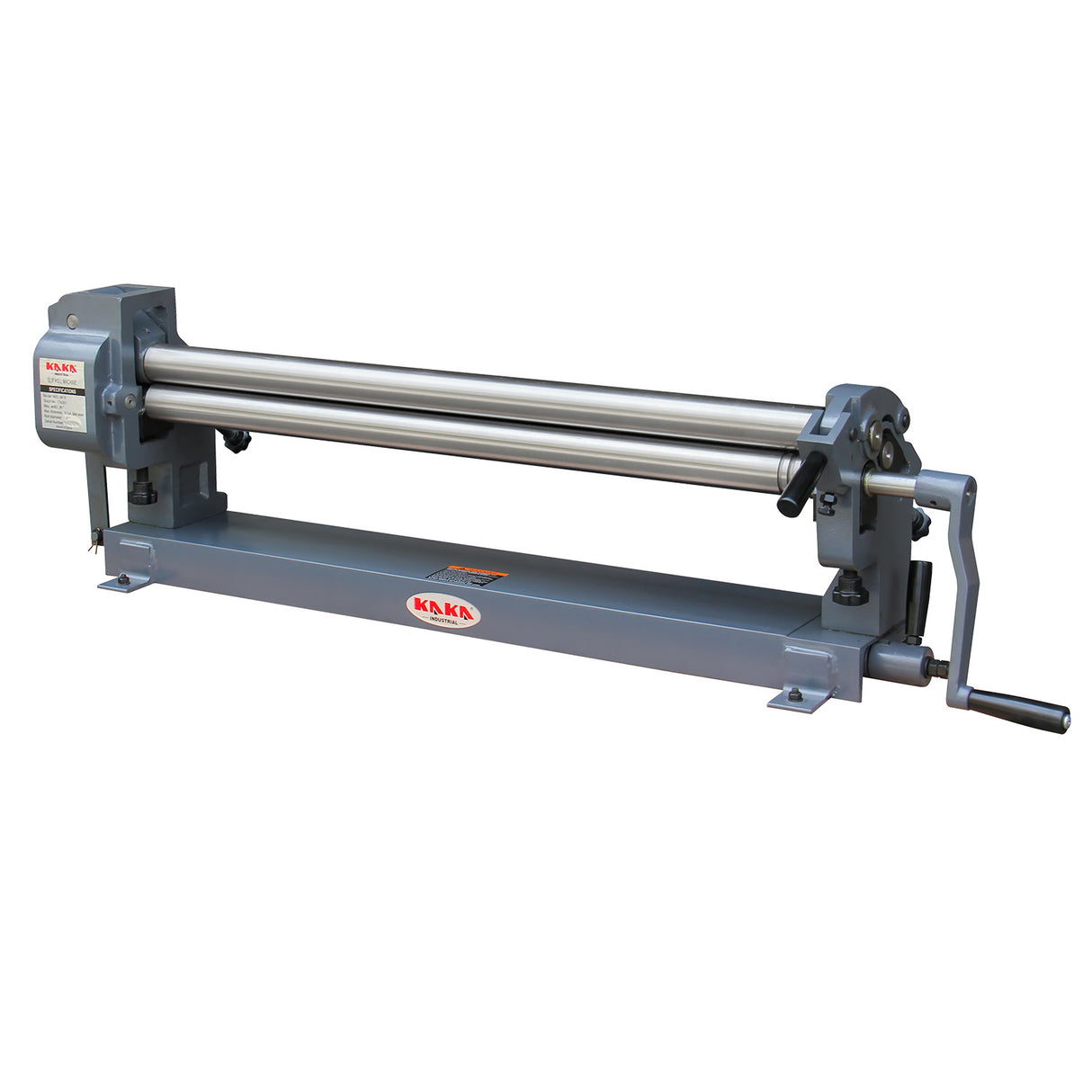 Kang Industrial W01-3616 Manual Sheet Curving Rolls, 1.5x915mm Mild Steel Sheet Metal Rolling for Workshop