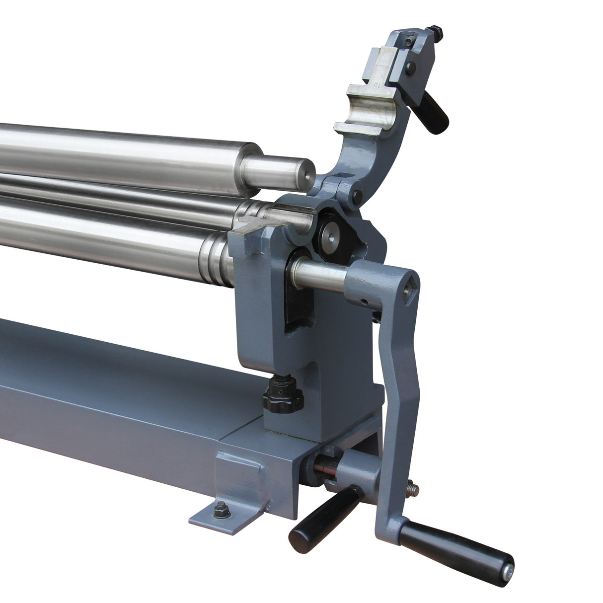Kang Industrial W01-3616 Manual Sheet Curving Rolls, 1.5x915mm Mild Steel Sheet Metal Rolling for Workshop