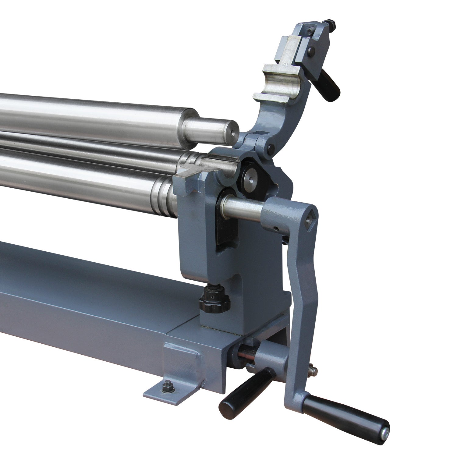 Kang Industrial W01-3616 Manual Sheet Curving Rolls, 1.5x915mm Mild Steel Sheet Metal Rolling for Workshop