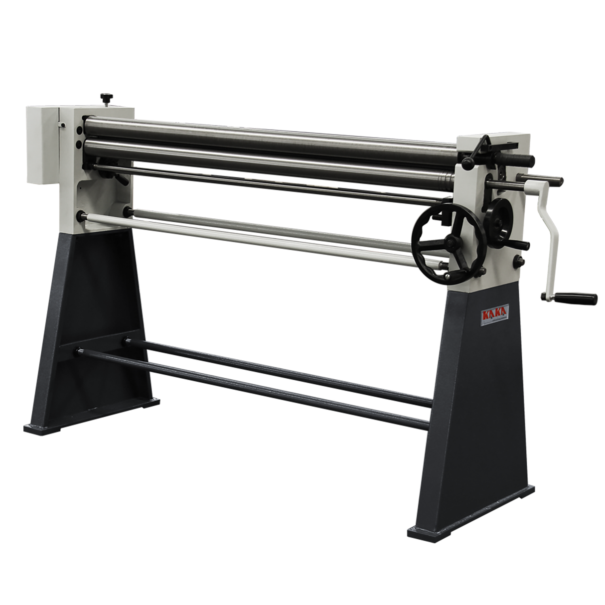 KANG Industrial W01-4914 Manual Sheet Metal Curving Rolls, 1250x1.6mm Mild Steel Capacity Curve Roller, Slip Roll Machine for Workshop
