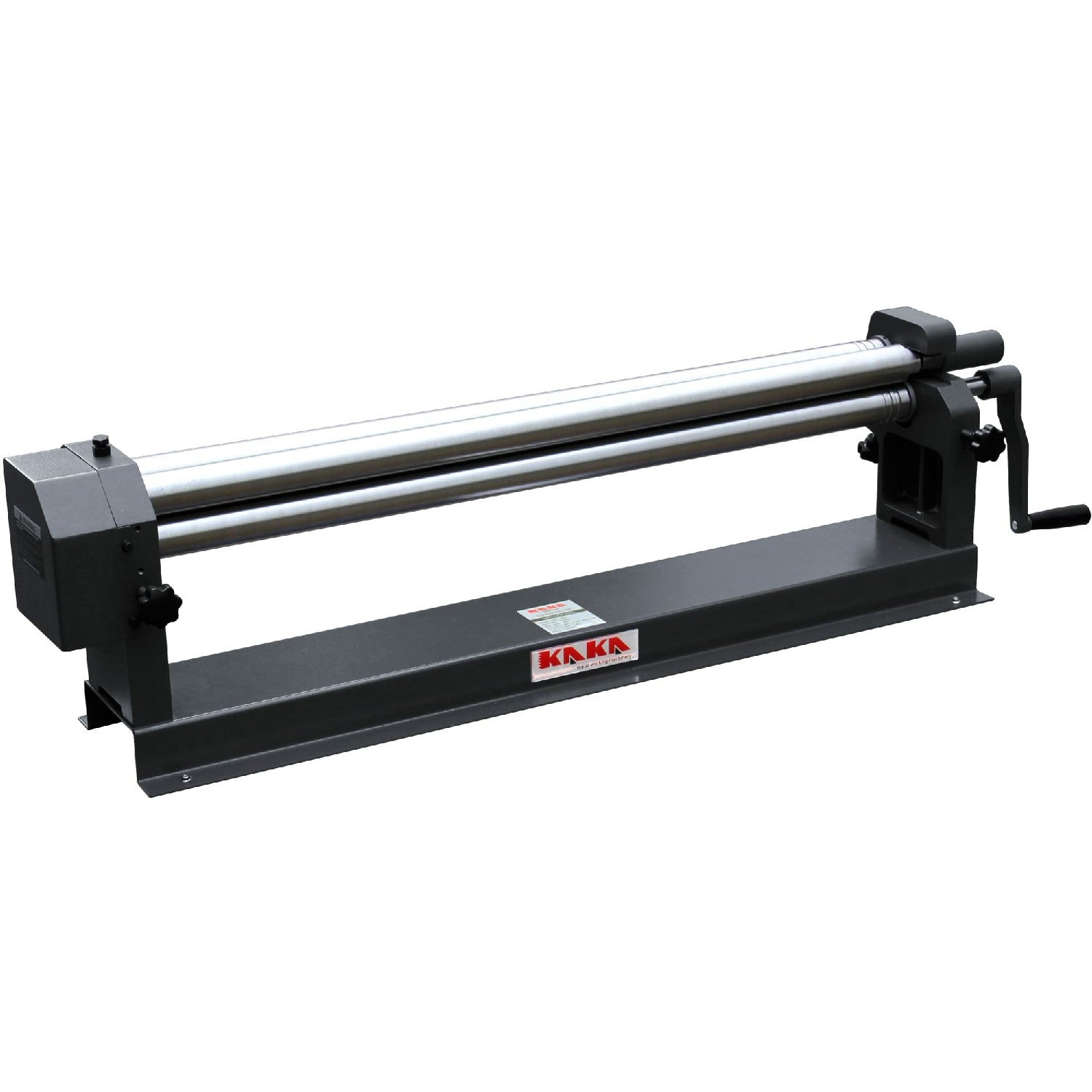 KANG Industrial W01-5116 Manual Metal Curving Rolls, 1.5x1300mm Mild Steel Capacity Plate Curve Roller