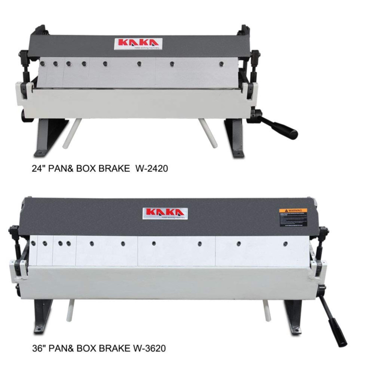 Kang Industrial Manual Panbrakes W-3620A, 915x1.0mm Sheet Metal Bending with Removable Bending Fingers
