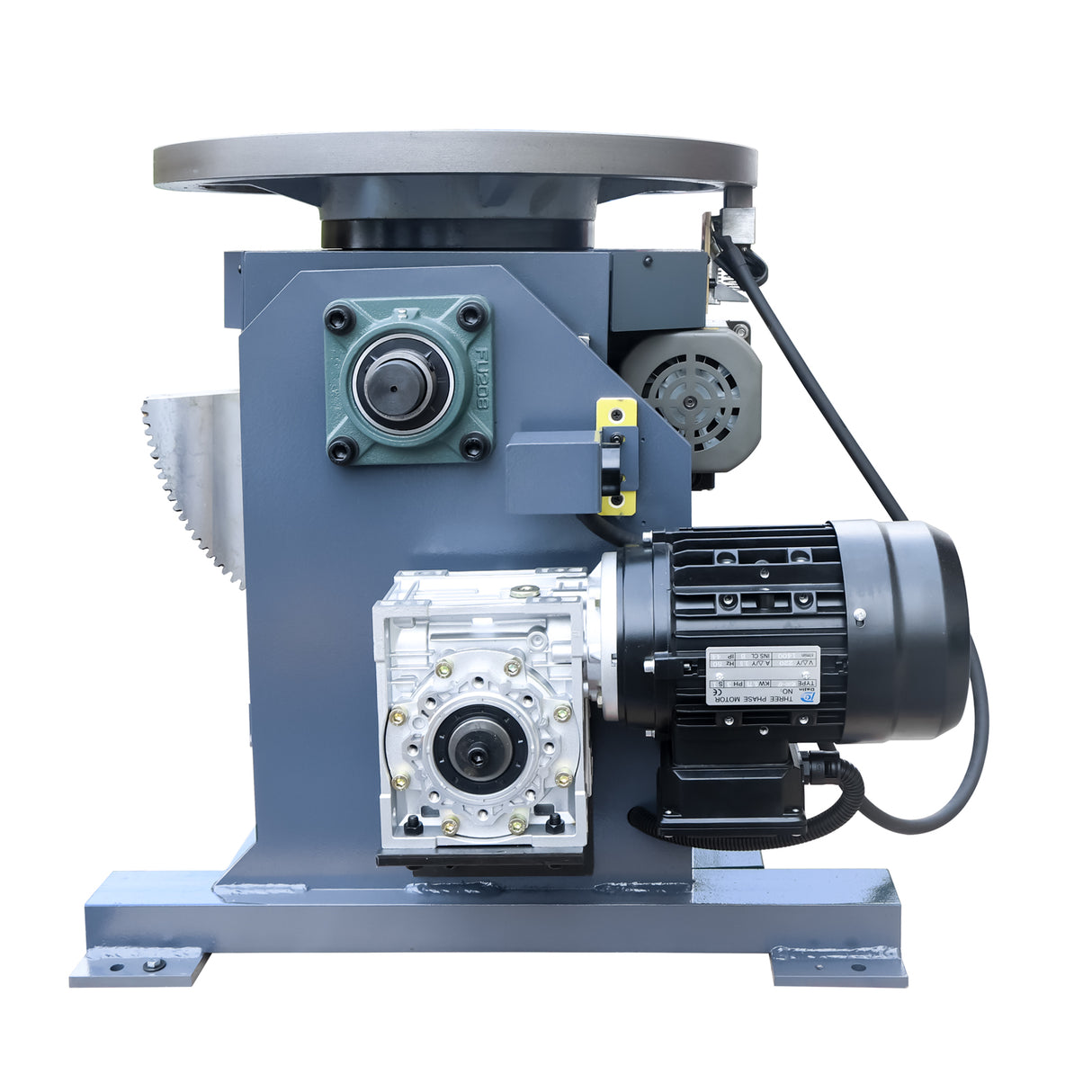 Welding Positioner WP-500TB with 170mm Spindle Bore, 500kg Rotary Welding Table, Tilting Turntable with Digital Speed Readout