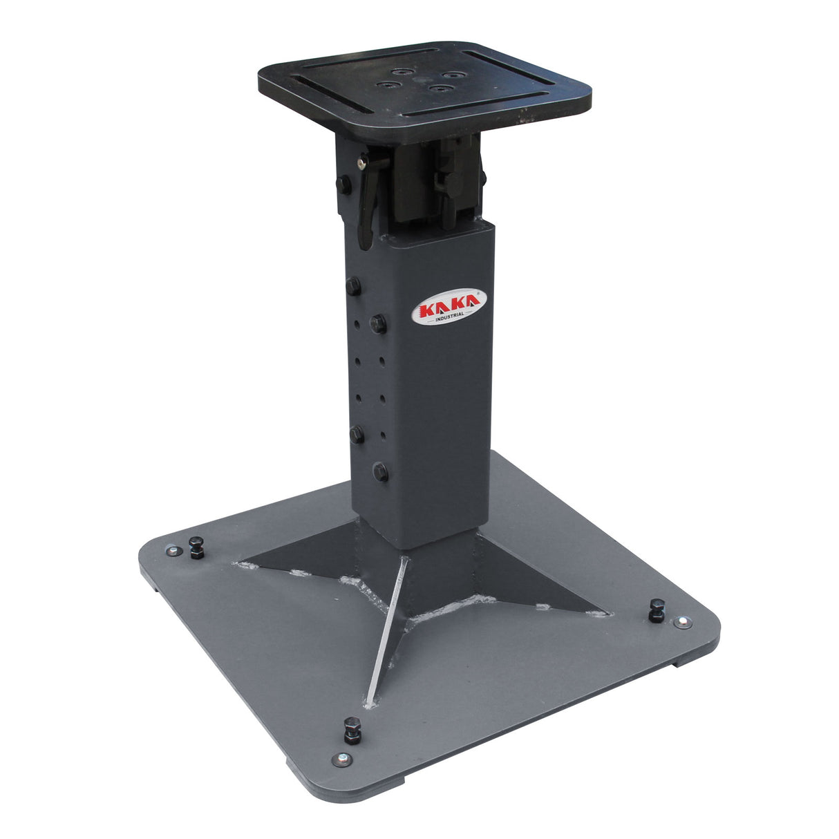 Manual Welding Positioner WP300SM Pedestal Rotary Table for Welding, Adjustable Table Height, Table Horizontal & Vertical Position