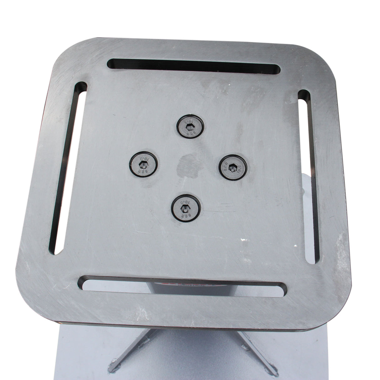 Manual Welding Positioner WP300SM Pedestal Rotary Table for Welding, Adjustable Table Height, Table Horizontal & Vertical Position