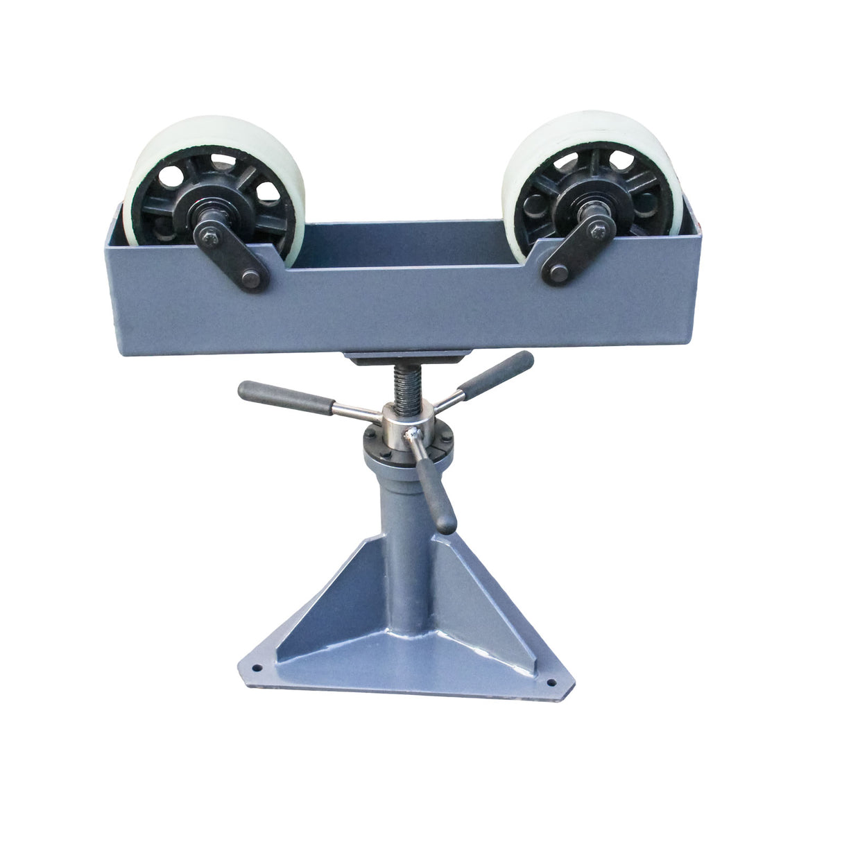Manual Turn Roller WTR450, Height Adjustable Pipe Welding Support for Welding Positioner