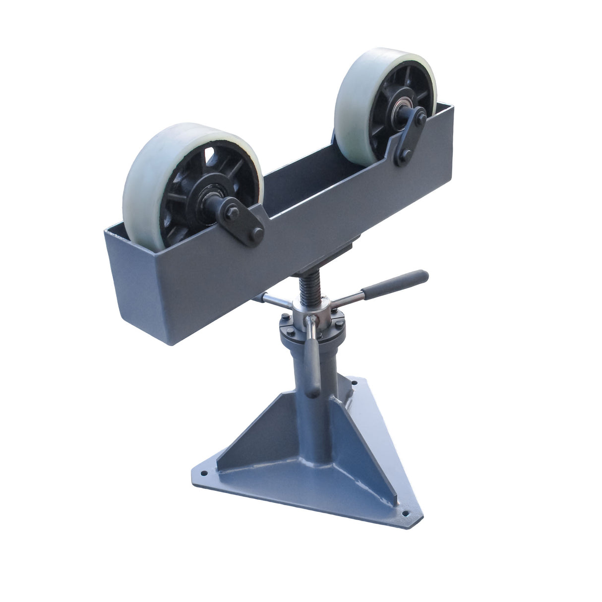 Manual Turn Roller WTR450, Height Adjustable Pipe Welding Support for Welding Positioner