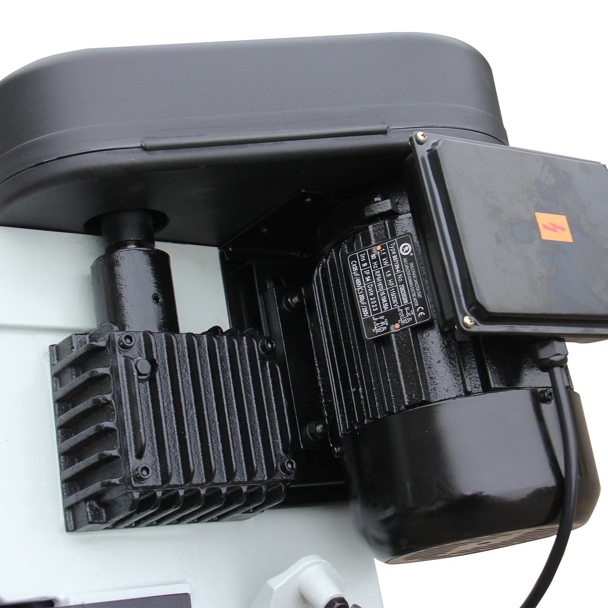 KANG Industrial Horizontal Band Saw 178mmx305mm Capacity BS-712N,  4 step blade speeds belt driven,  240V Motor Swivel Vice Saw Machine