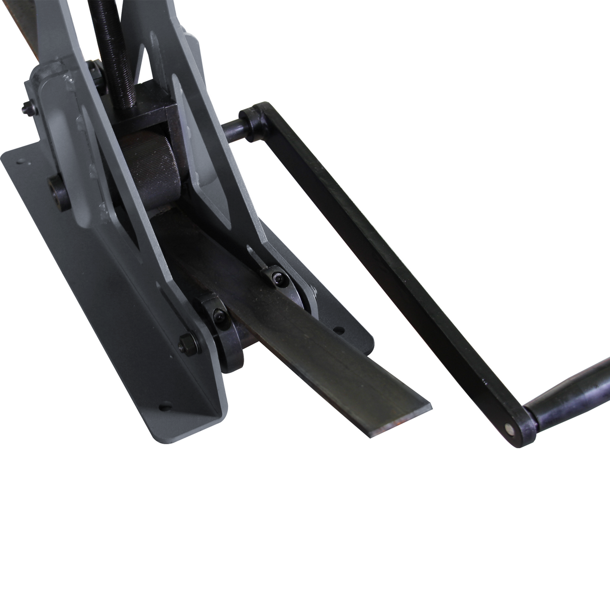 Manual Tube Roller Bender TR-40, 40mm SHS Rolling Machine, RHS Rolling Machine, Flat Bar Radius Bender