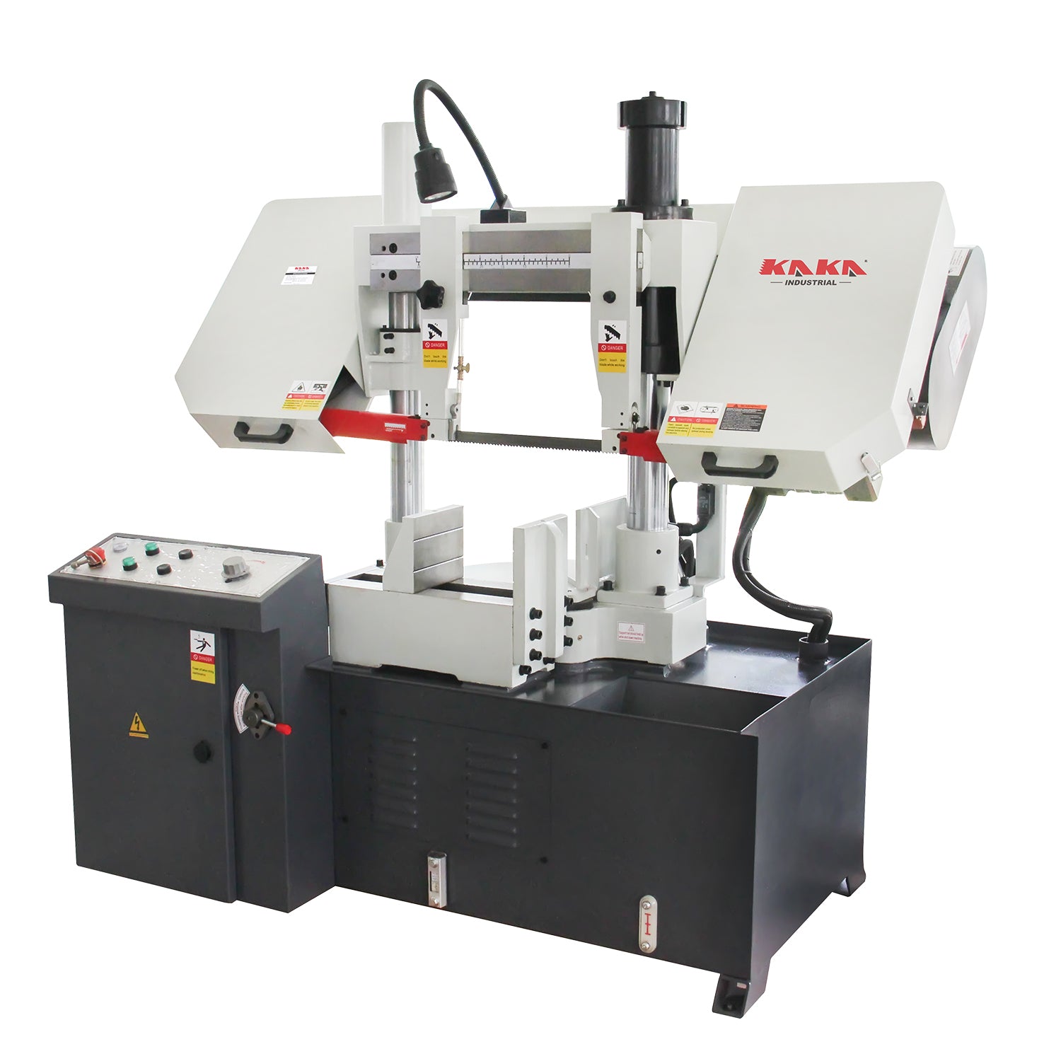 KANG Industrial TBK-11A Double Column Band Saw, Swivel Head Saw Machine, 280mm Metal Cutting Saws