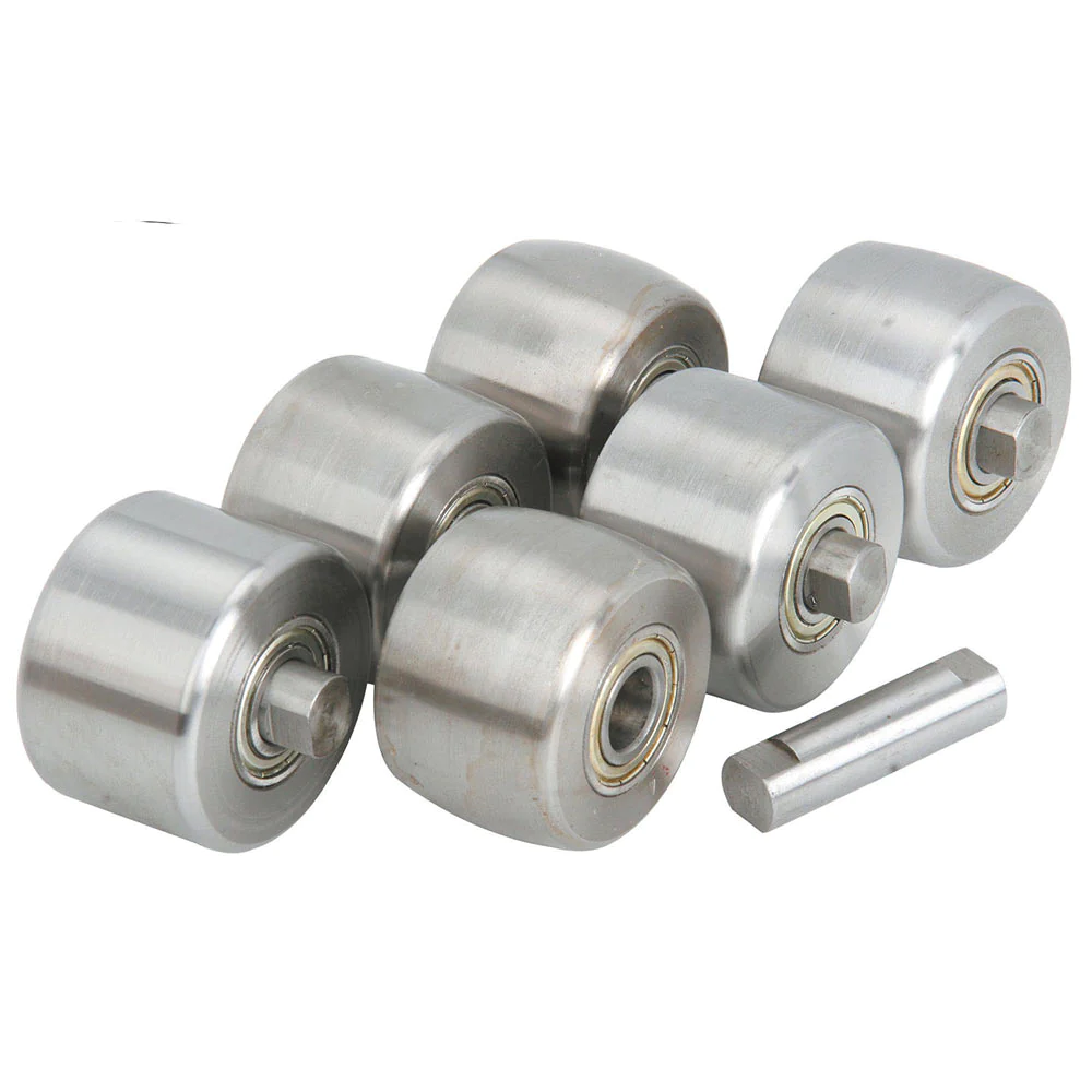 KANG Industrial F1.2x710 English Wheel, Lower Wheels of 6 PCs