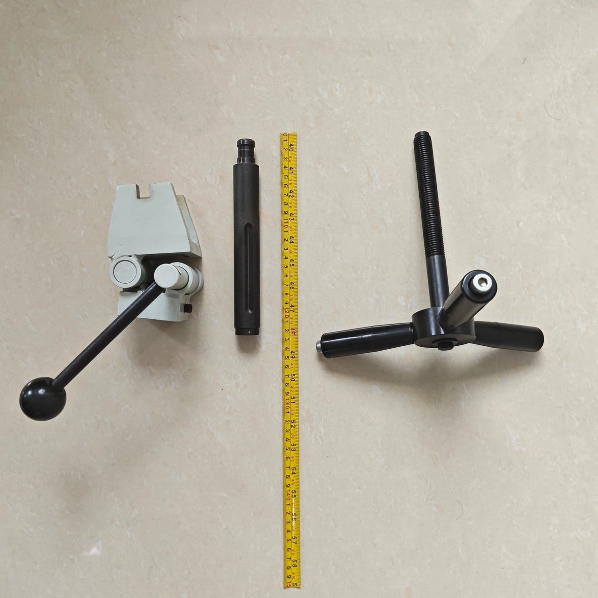 English Wheel Lower Anvil Adjustment Assembly Set