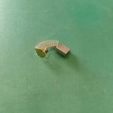 Pair of Carbon Brush 5x16x17mm with Spring Lead, 2 pcs of Carbon Brush
