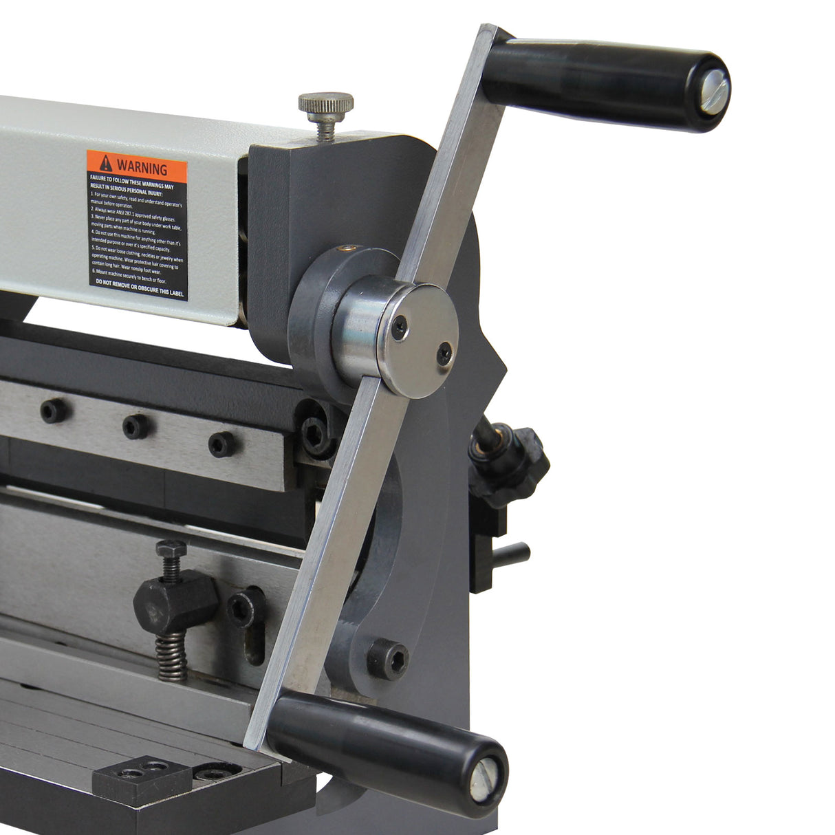 3-IN-1 Shearing, Bending and Rolling Machine 3-IN-1/8, 200mm Compact Sheet Metal Fabricator for Home Workshops & Hobbyists