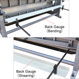 Guillotine, Pressbrake & Sheet Roller 3-IN-1/5216, Sheet Metal Brake, 1.5mm Shear Brake Roll Combination, 1320mm Sheet Metal Brakes, Shears and Slip Roll Machine