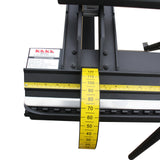Siding Brake ALB-102,  Portable Thin Plate Bending Brake, 2600mm Width, With a Roller Knife to Cut Sheet