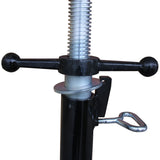 Pipe Stand with Roller Head APJ-3, Heavy Duty 450kg Capacity, Folding Design, Adjustable Height 710-1300mm Welding Pipe Jack