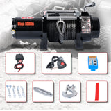Kang Industrial Electric Winch ATW-6000S, 6000LB Electric Winch for 4x4 Offroad