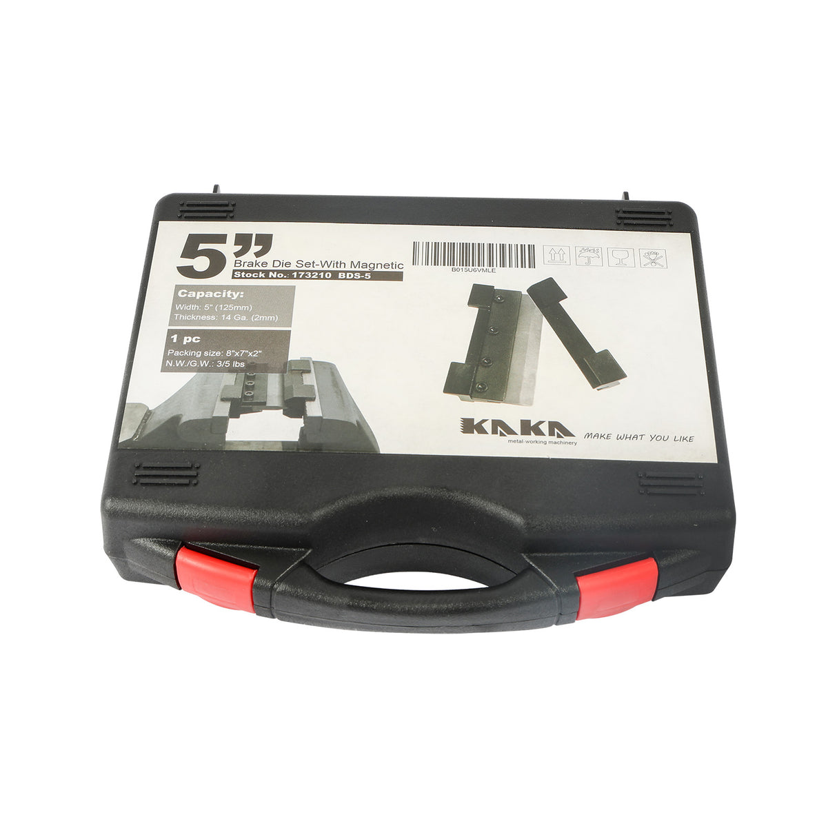 125mm Vice Brake Die Set BDS-5, Magnetic Vice Mount Steel Metal Bender
