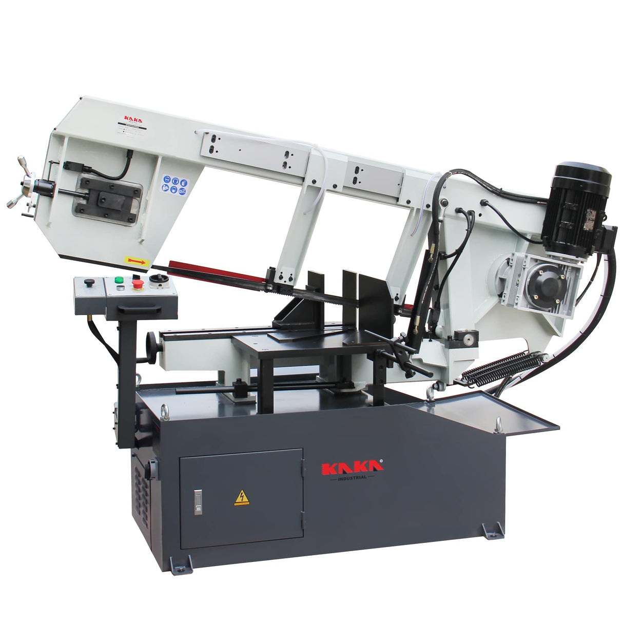 KANG Industrial BS-2114T Band Saw, 400mm Round Bar Cutting, Runs on 415V Power