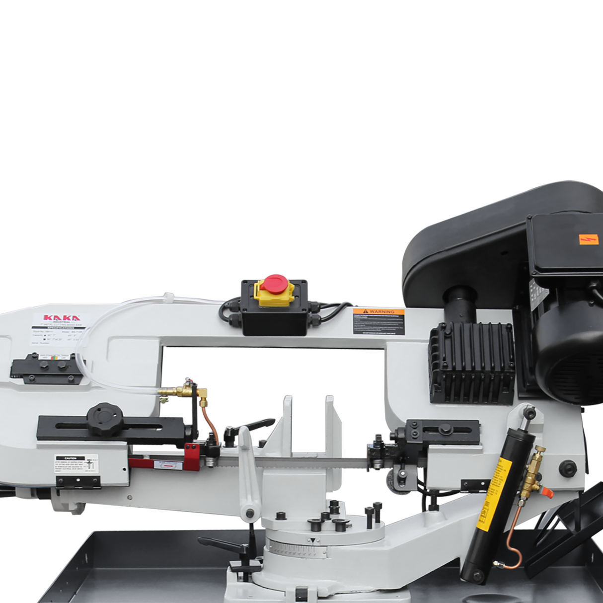 KANG Industrial BS-712RH Metal Cutting Band Saw Machinery, 178mm Cutting Band Saw, 240V Power