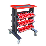 CNC Tool Trolley DJC-950C, Mobile Tool Cart for BT50 Holders,  30 Holders Storage Capacity
