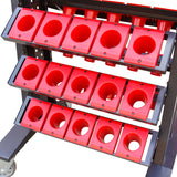 CNC Tool Trolley DJC-950C, Mobile Tool Cart for BT50 Holders,  30 Holders Storage Capacity