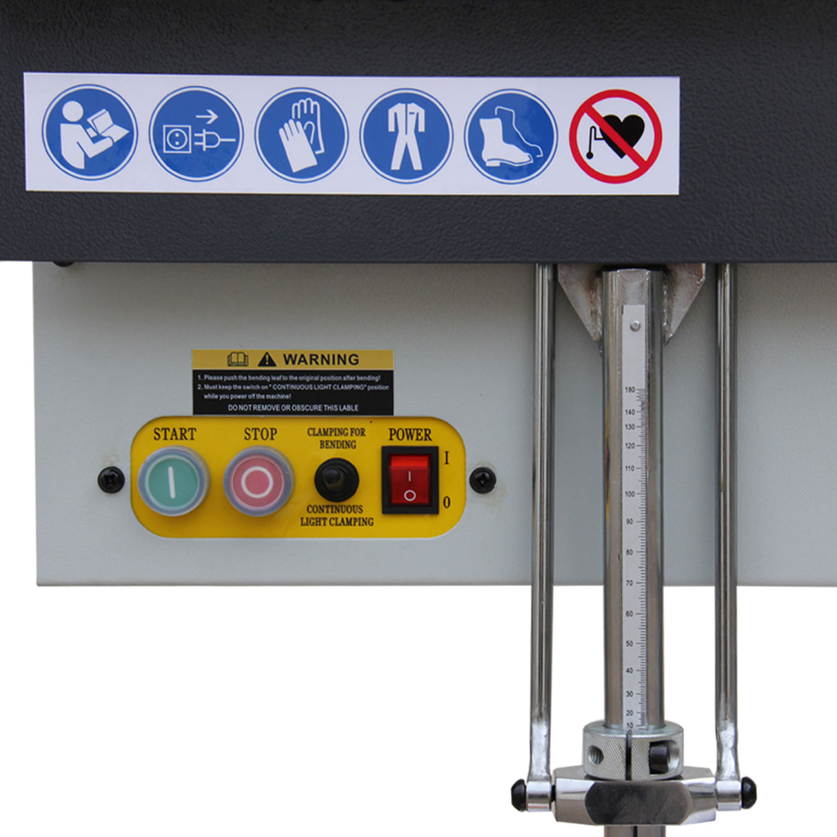 Magnetic Panbrake EB-4816,  Electromagnetic Bending Machine, 1250x1.6 mm Pan Box Brake, Sheet Metal Bender