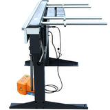 KANG Industrial EB-6116 Manual Magnetic Sheet Metal Brake, 1550mm Magnetic clamping Pan and Box Bending Brake, 1.5mm Mild Steel Capacity, 1-Phase 240V