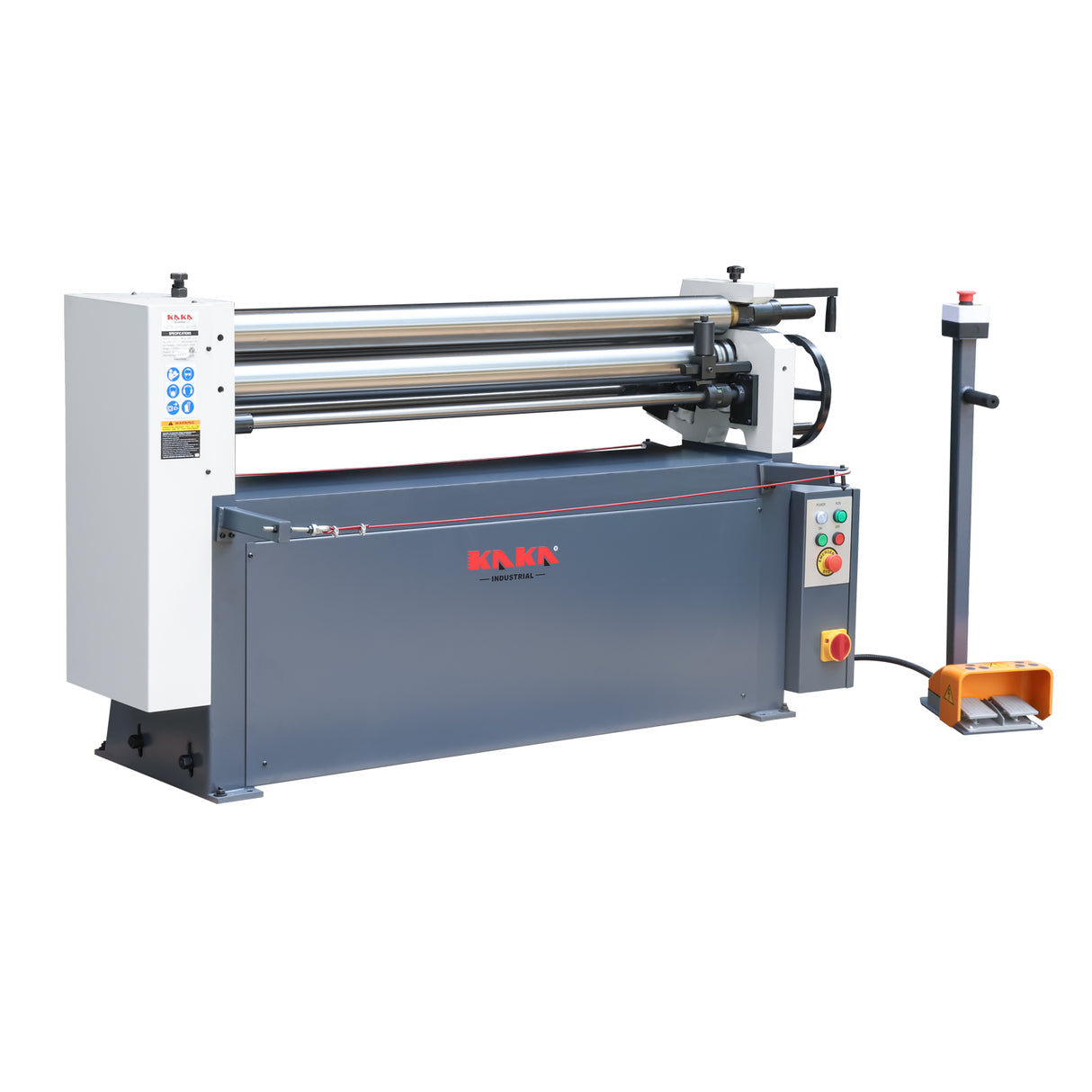 KANG Industrial ESR-5113 Motorised Plate Curving Rolls, Initial Pinch Roll