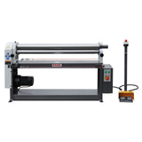 Motorized Plate Curving Rolls ESR-5116, 1300x1.5mm Sheet Metal Curve Rollers & 75mm Dia. Roller, Asymmetrical Sheet Roller