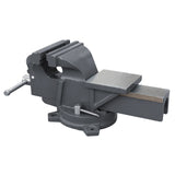 200mm Bench Vice HIS-200, Heavy Duty Swivel Base with Large Anvil, Workholding Vice
