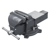 200mm Bench Vice HIS-200, Heavy Duty Swivel Base with Large Anvil, Workholding Vice