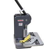 KANG Industrial HN-1104 Heavy-Duty Metal Corner Notcher, Fixed Angle Plate Notching Machin