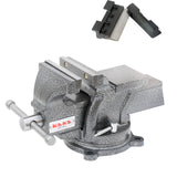 Vice Brake Bender BDS-4 & Heavy Duty 100mm Swivel Base Bench Vice HPS-100