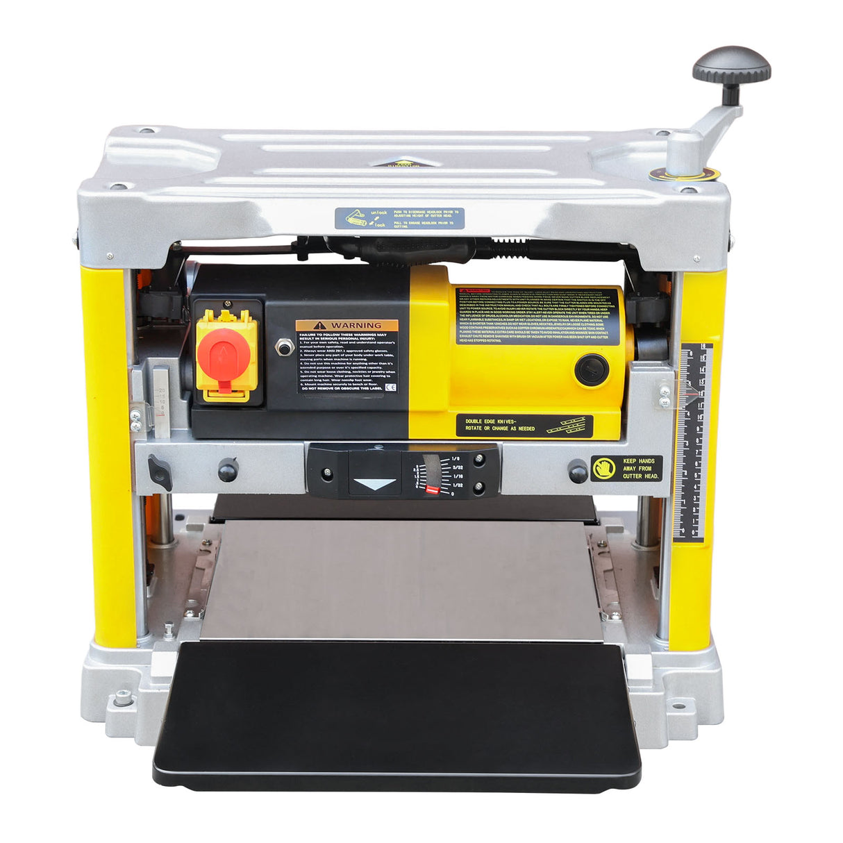 330mm Helical Head Benchtop Thicknesser MB333,  1500W Benchtop Thicknesser