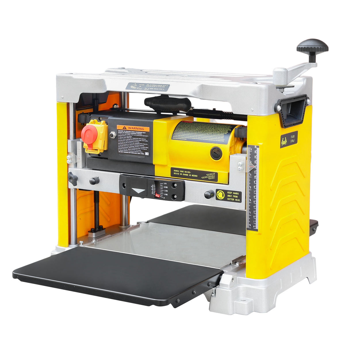 330mm Helical Head Benchtop Thicknesser MB333,  1500W Benchtop Thicknesser
