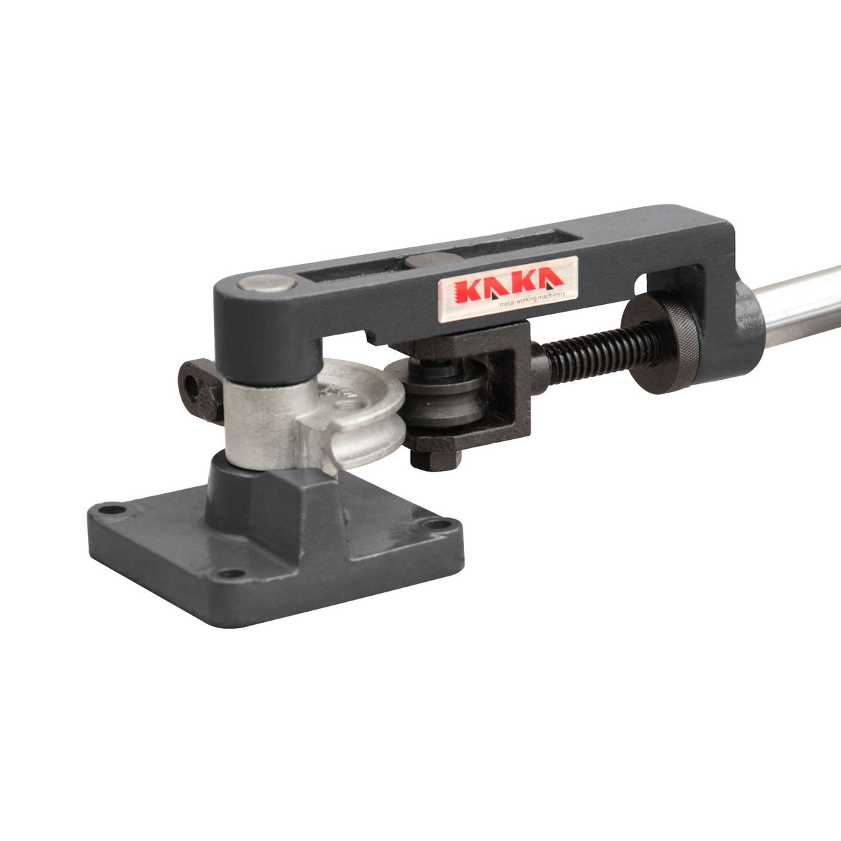 Manual Pipe & Tube Bender MY-22, 180° Bends, 8 Dies Included for Round & Square Tubes