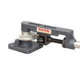 Manual Pipe & Tube Bender MY-22, 180° Bends, 8 Dies Included for Round & Square Tubes