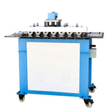 Pittburghs Lock Rollformer PF20G, with Auto Guide Flanging Attachment, Sheet Metal Lock Former for HVAC Duct Fabrication