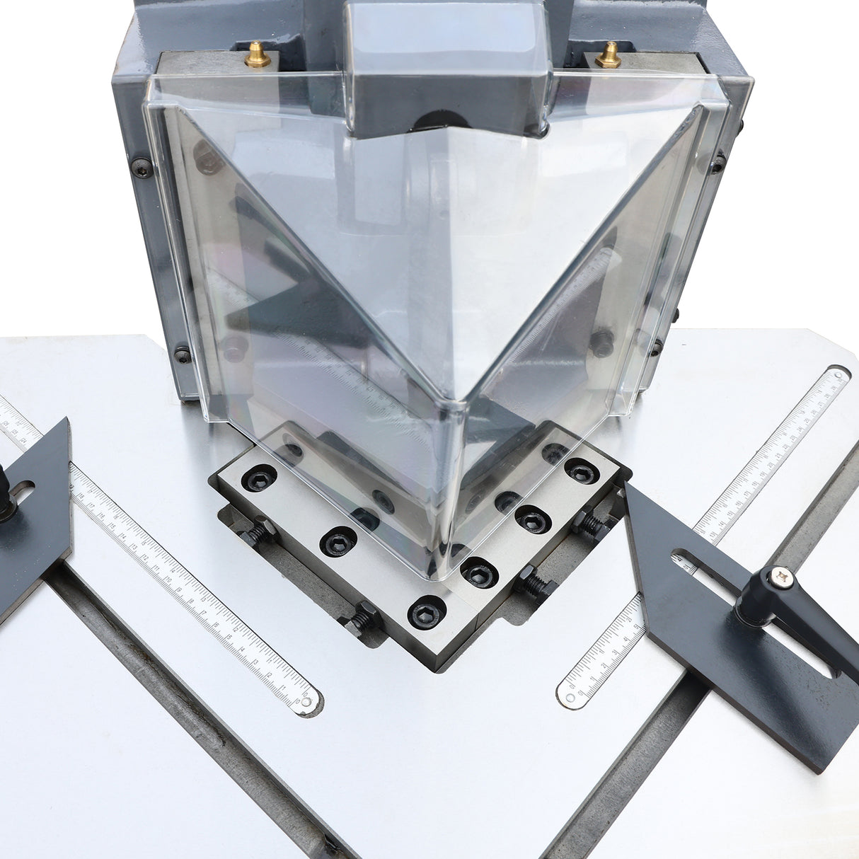 Pneumatic Plate Notcher PNM-130, Fixed Angle Plate Notching Machine