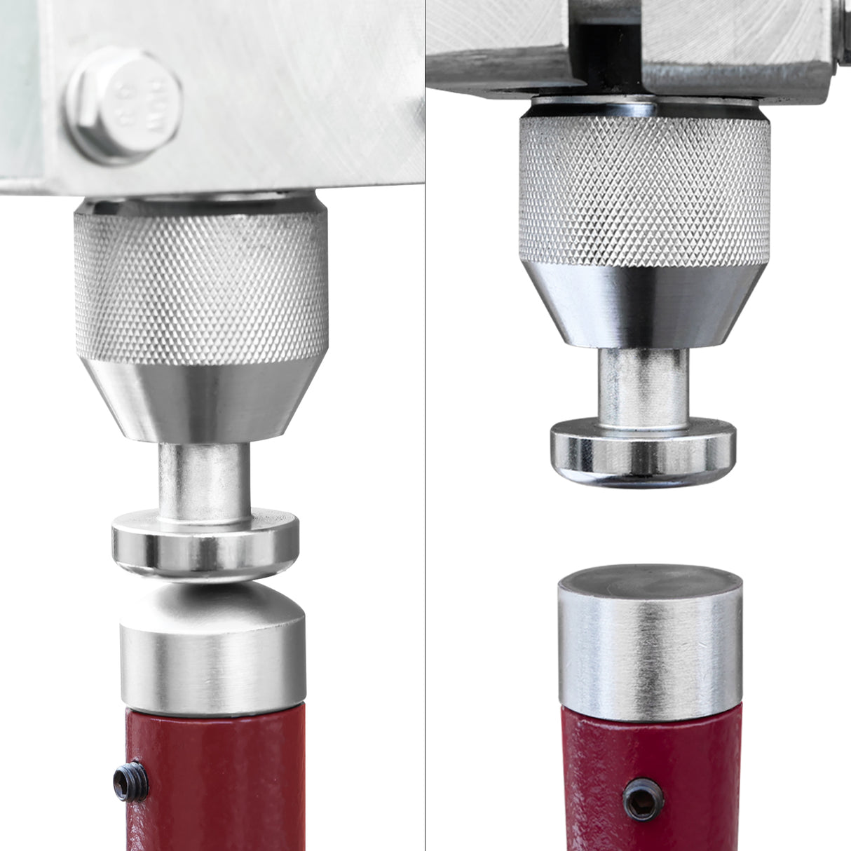 Planishing Hammer PPH-24, Air Operated 610mm Sheet Panel Beating, Benchtop Air Hammer with 9 Anvils