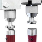 Planishing Hammer PPH-24, Air Operated 610mm Sheet Panel Beating, Benchtop Air Hammer with 9 Anvils